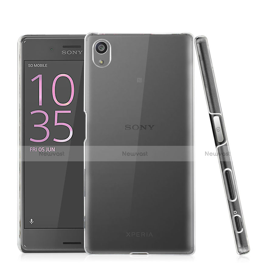 Transparent Crystal Hard Rigid Case Cover for Sony Xperia X Clear