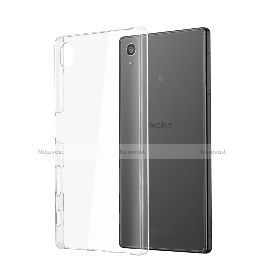 Transparent Crystal Hard Rigid Case Cover for Sony Xperia X Clear