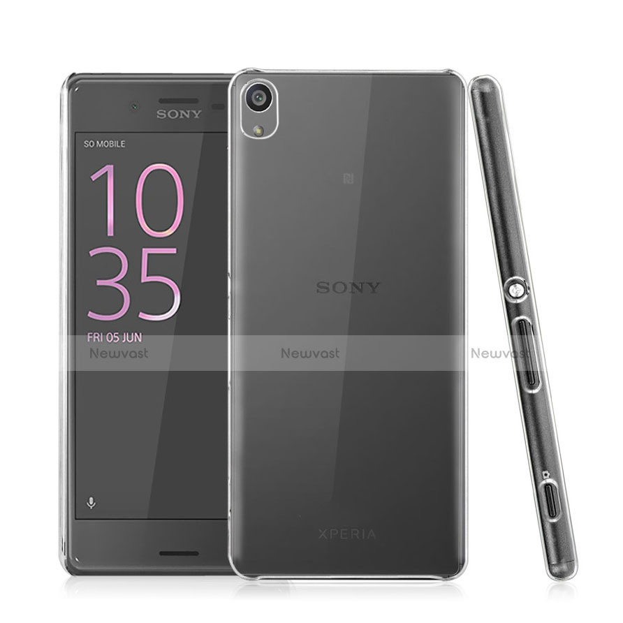Transparent Crystal Hard Rigid Case Cover for Sony Xperia XA F3111 (2016) Clear