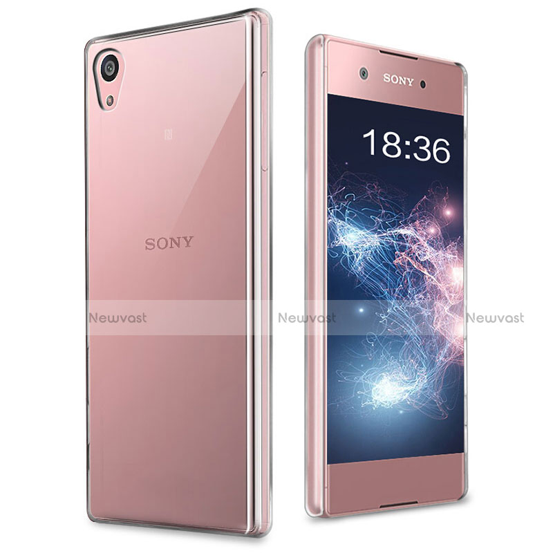 Transparent Crystal Hard Rigid Case Cover for Sony Xperia XA1 Clear