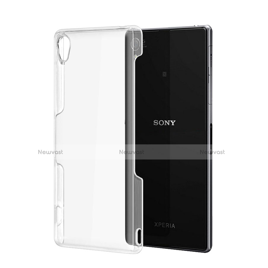 Transparent Crystal Hard Rigid Case Cover for Sony Xperia Z3 Clear
