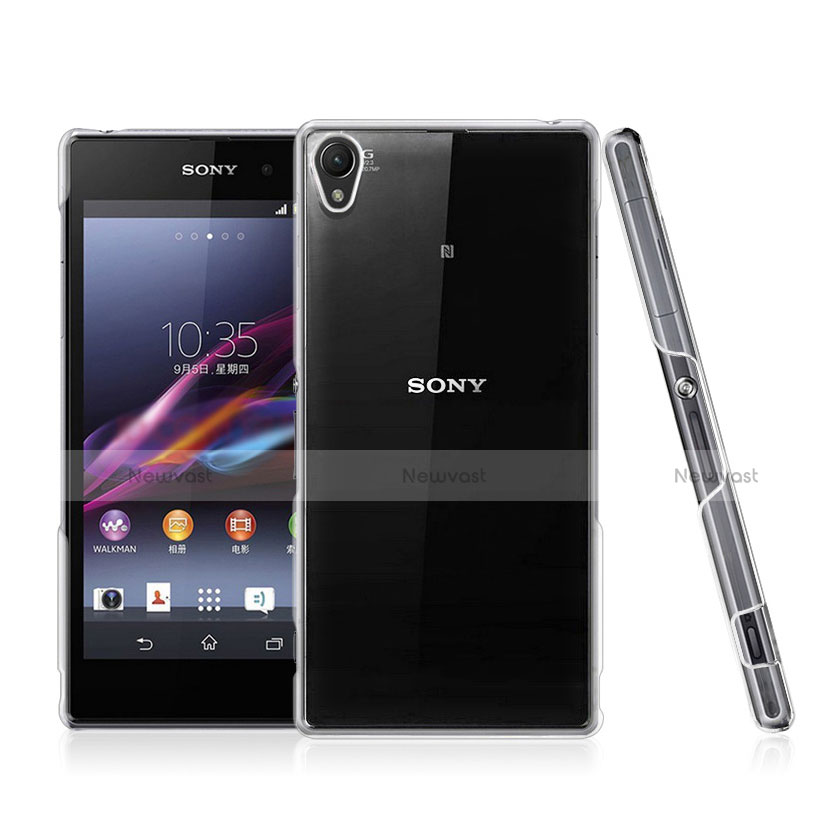 Transparent Crystal Hard Rigid Case Cover for Sony Xperia Z3 Clear