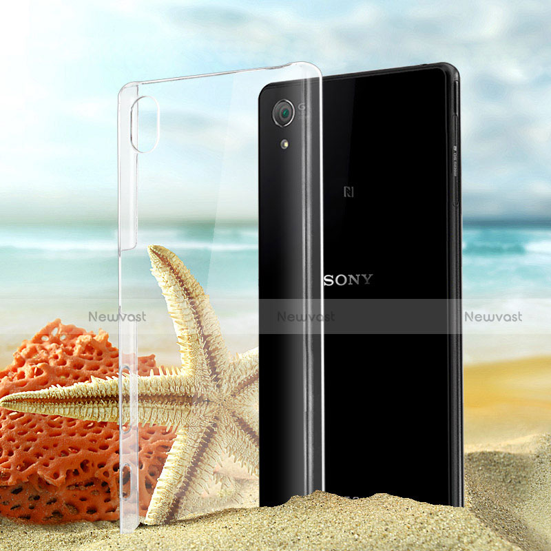 Transparent Crystal Hard Rigid Case Cover for Sony Xperia Z5 Premium Clear