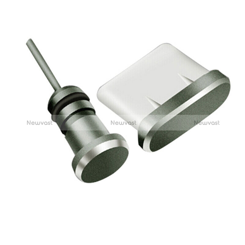 Type-C Anti Dust Cap USB-C Plug Cover Protector Plugy Universal H09 for Apple iPad Pro 11 (2021) Black
