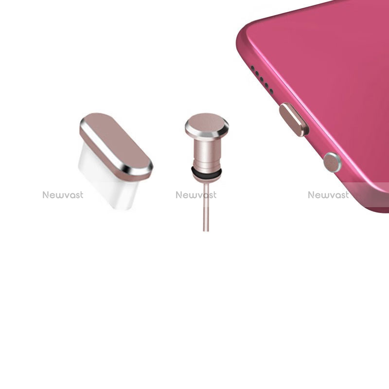 Type-C Anti Dust Cap USB-C Plug Cover Protector Plugy Universal H12 for Apple iPad Pro 11 (2021) Rose Gold