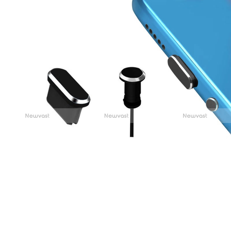 Type-C Anti Dust Cap USB-C Plug Cover Protector Plugy Universal H15 for Apple iPad Pro 11 (2021) Black
