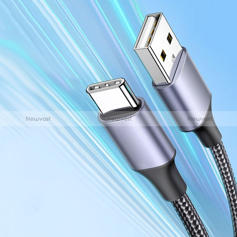 Type-C Charger USB-C Data Cable Charging Cord Android Universal 3A H04