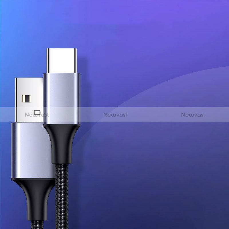 Type-C Charger USB-C Data Cable Charging Cord Android Universal 3A H04