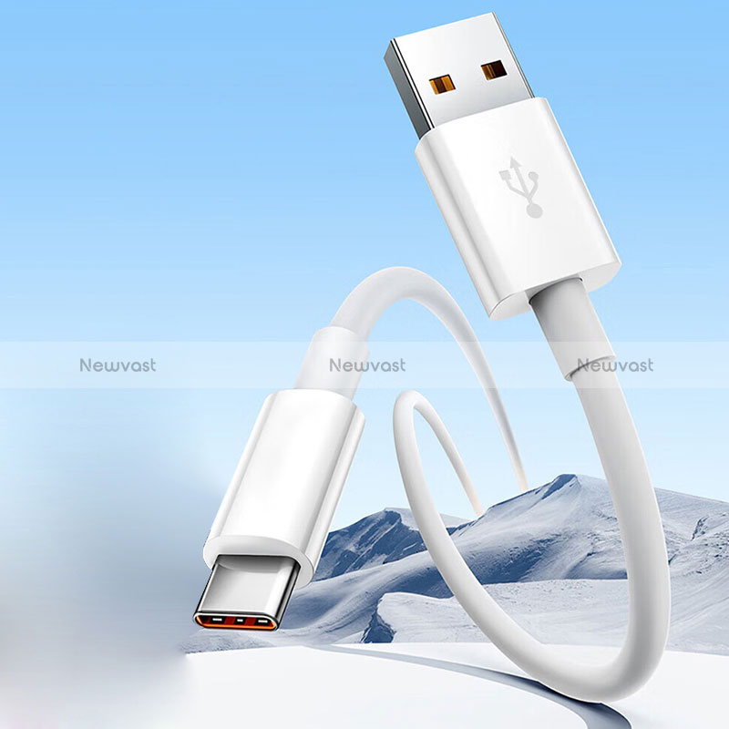 Type-C Charger USB-C Data Cable Charging Cord Android Universal 6A H03 White