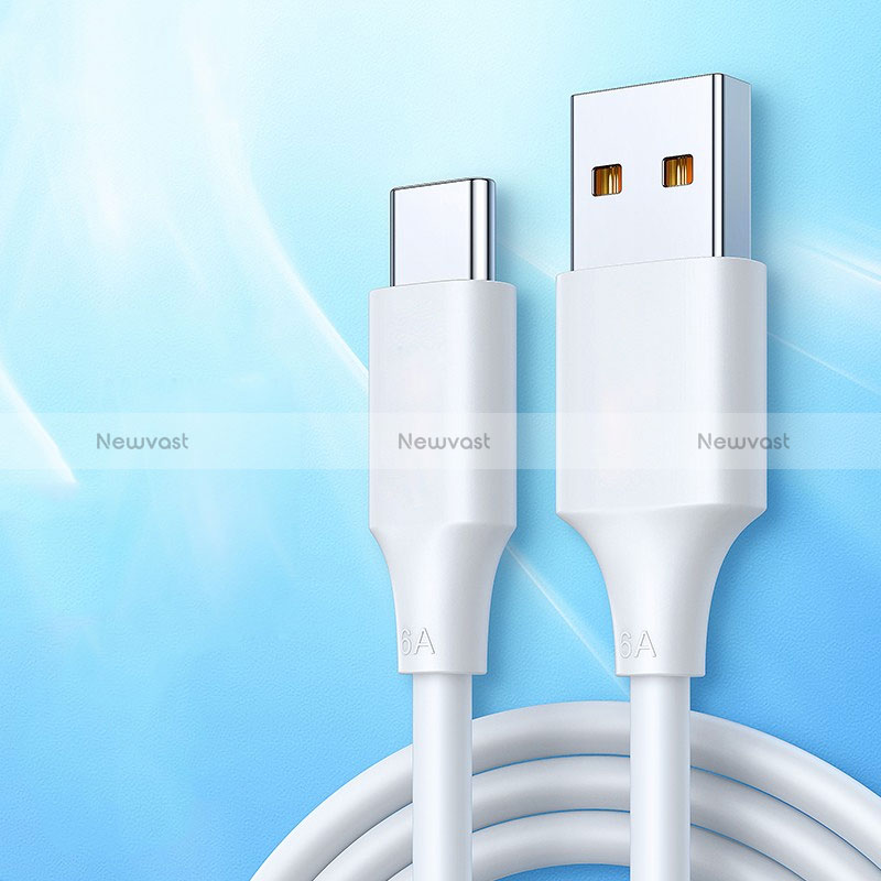 Type-C Charger USB-C Data Cable Charging Cord Android Universal 6A H05 for Apple iPhone 15 Pro
