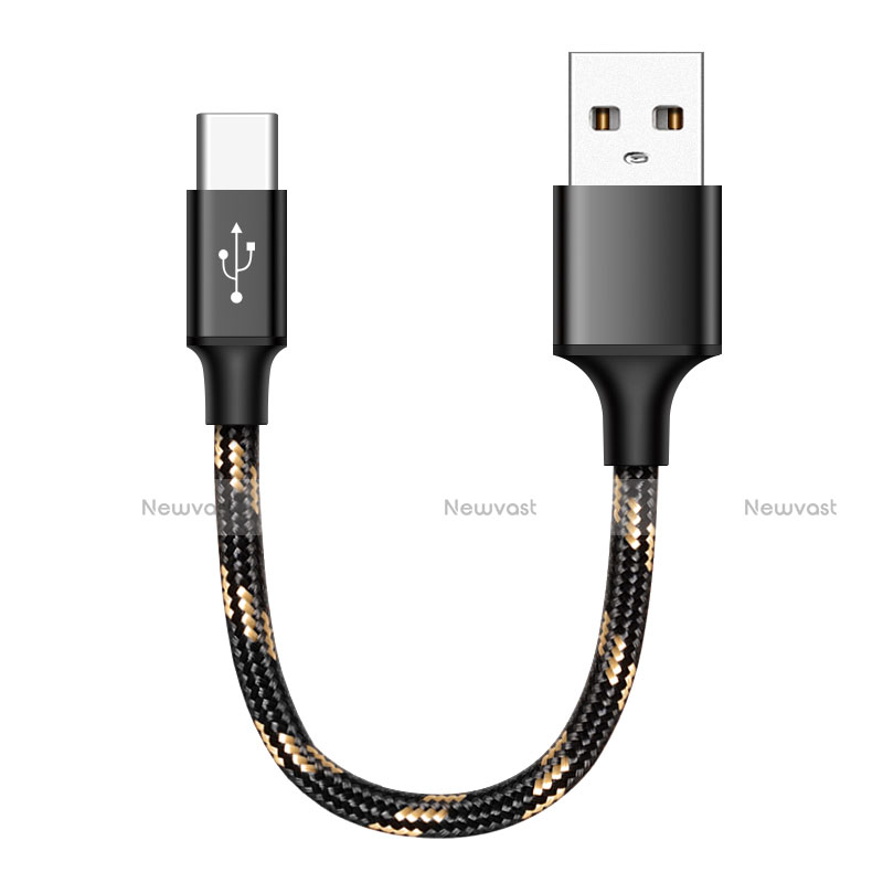 Type-C Charger USB Data Cable Charging Cord Android Universal 25cm S04
