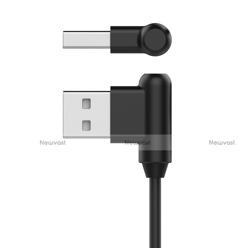 Type-C Charger USB Data Cable Charging Cord Android Universal T19 for Apple iPad Pro 11 (2021) Black