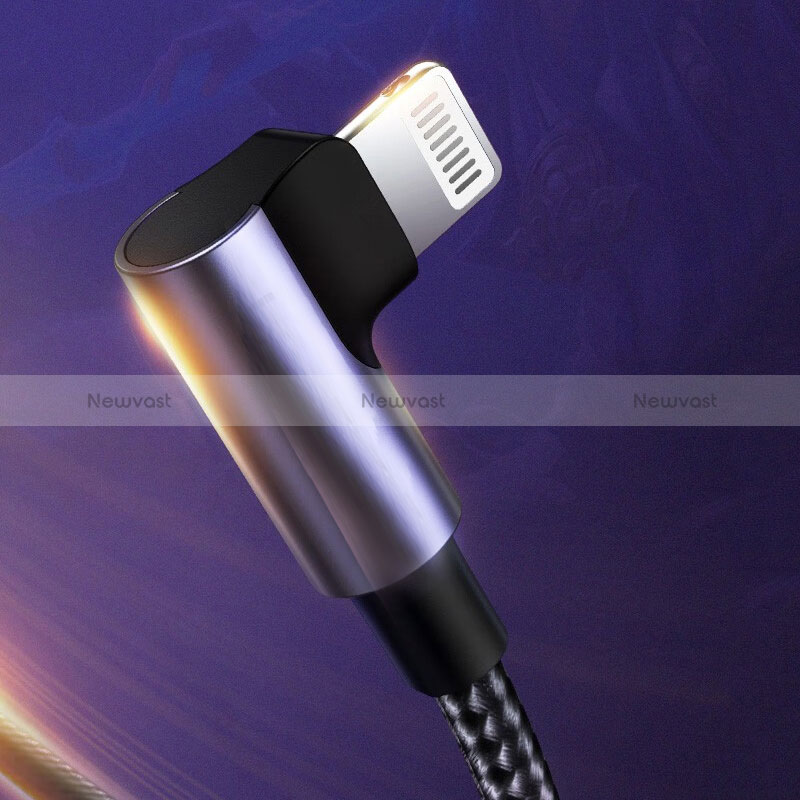 Type-C USB-C to Lightning USB Cable Adapter H01 Dark Gray