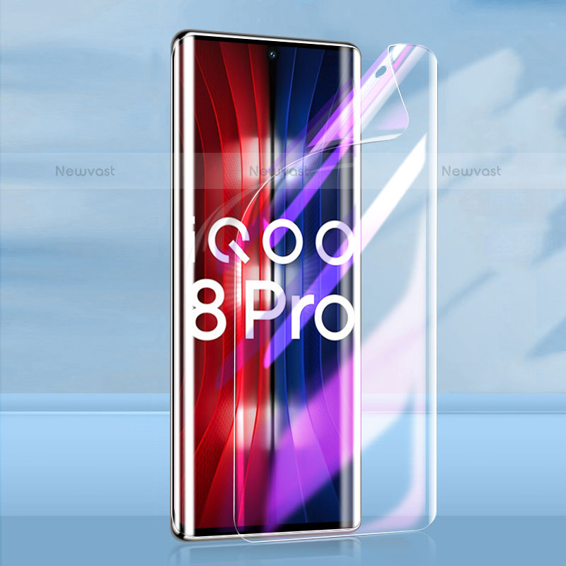 Ultra Clear Anti Blue Light Full Screen Protector Film for Vivo iQOO 8 Pro 5G Clear