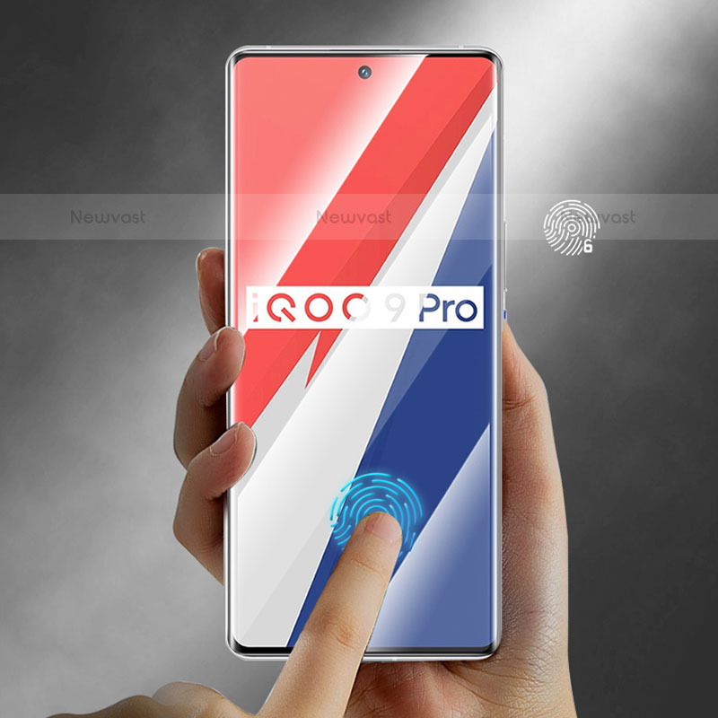 Ultra Clear Anti Blue Light Full Screen Protector Film for Vivo iQOO 9 Pro 5G Clear
