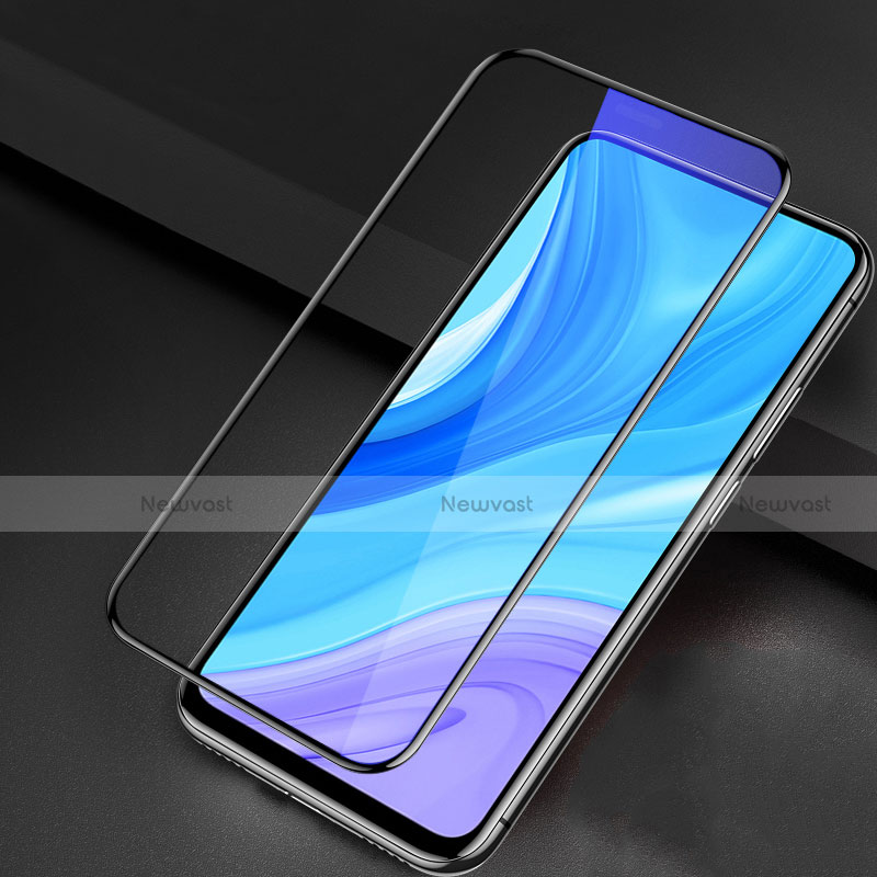 Ultra Clear Anti Blue Light Full Screen Protector Tempered Glass F02 for Huawei Enjoy 10 Plus Black