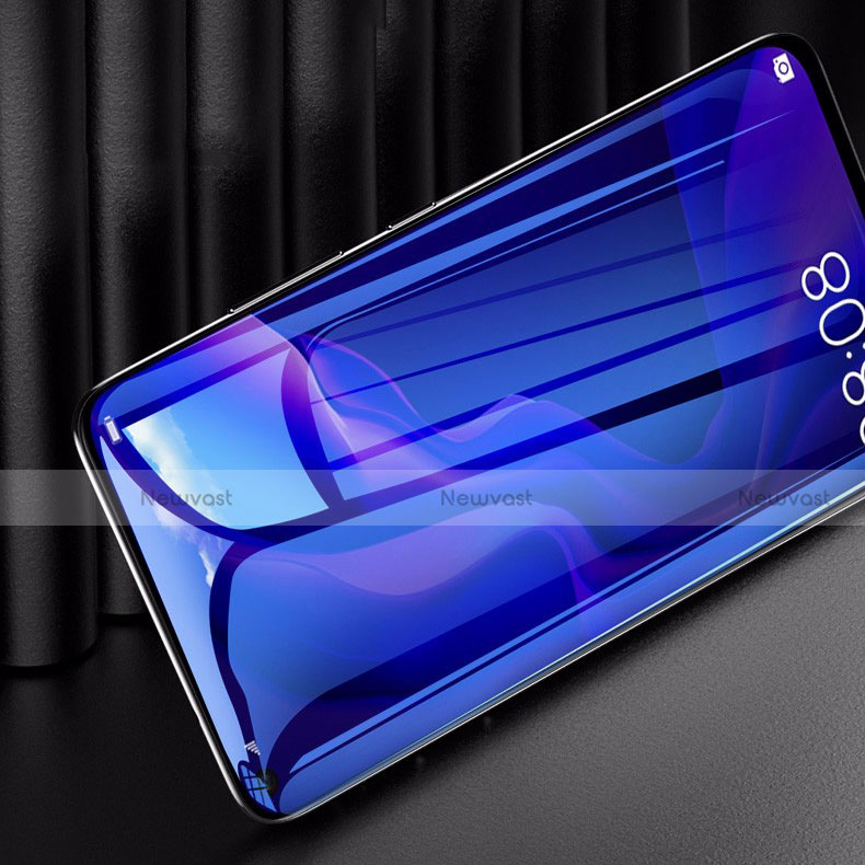 Ultra Clear Anti Blue Light Full Screen Protector Tempered Glass F02 for Huawei P40 Lite 5G Black