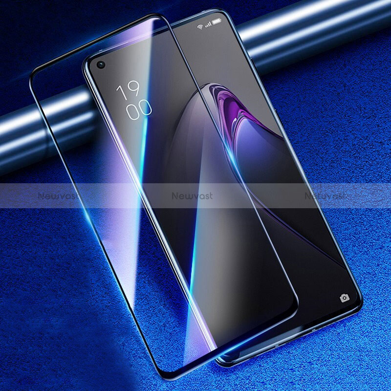Ultra Clear Anti Blue Light Full Screen Protector Tempered Glass F02 for Realme 10 4G Black