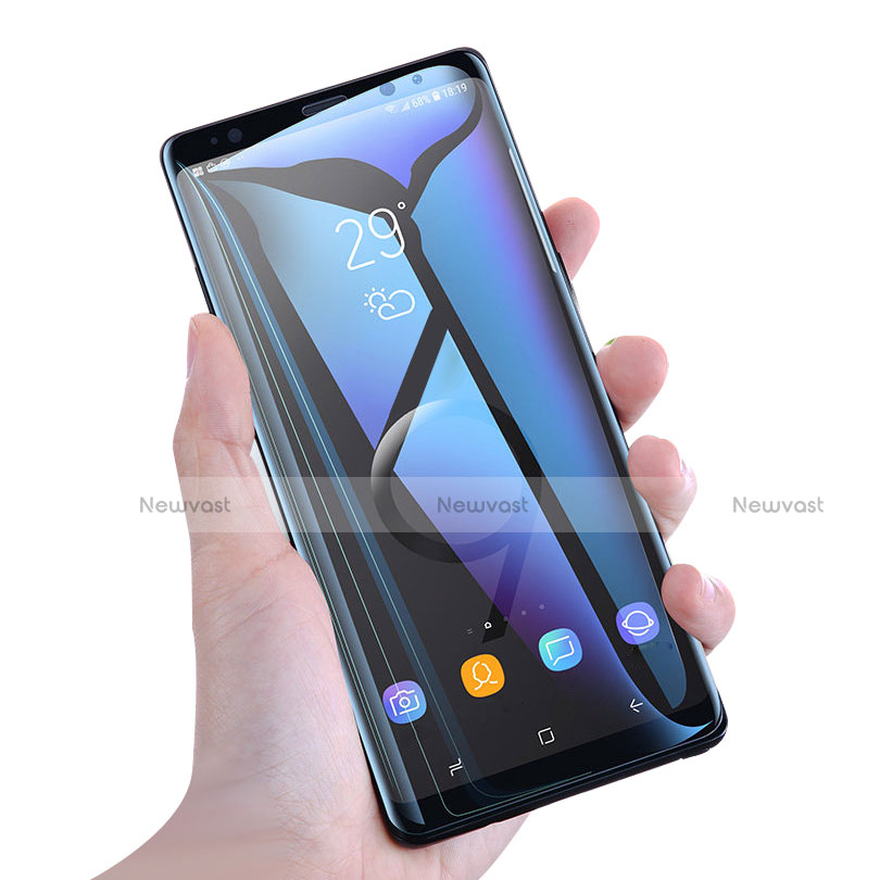 Ultra Clear Anti Blue Light Full Screen Protector Tempered Glass F02 for Samsung Galaxy Note 9 White