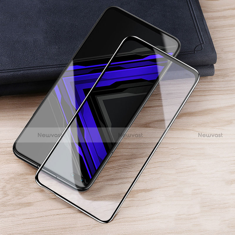 Ultra Clear Anti Blue Light Full Screen Protector Tempered Glass F03 for Huawei Honor Play4 Pro 5G Black