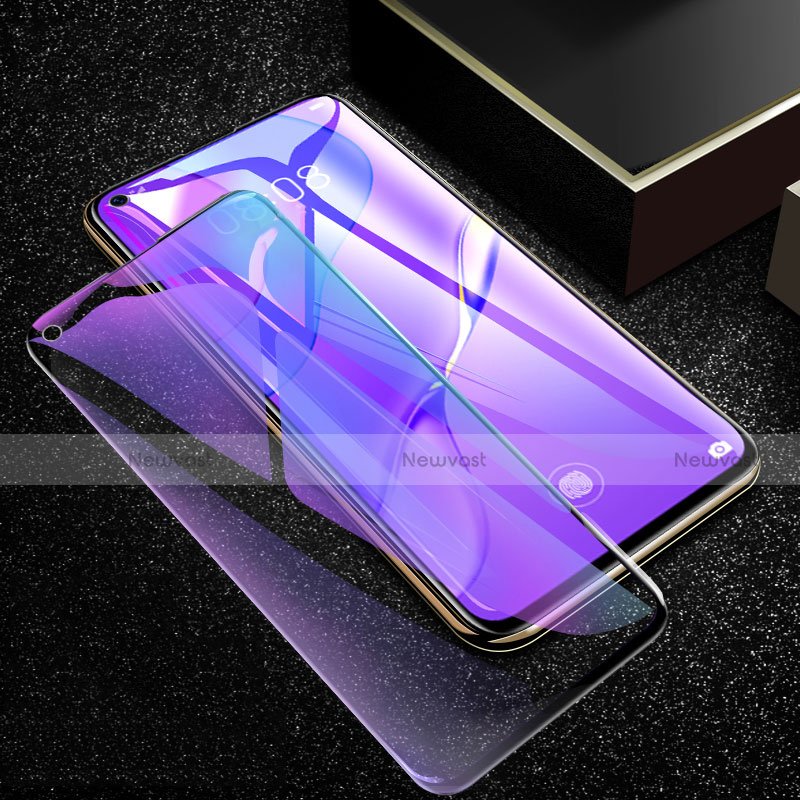 Ultra Clear Anti Blue Light Full Screen Protector Tempered Glass F08 for Huawei Nova 7 5G Black