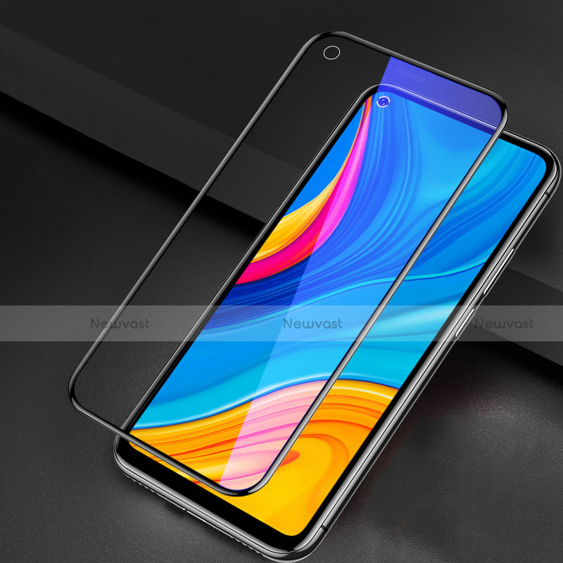 Ultra Clear Anti Blue Light Full Screen Protector Tempered Glass for Huawei Enjoy 10 Black