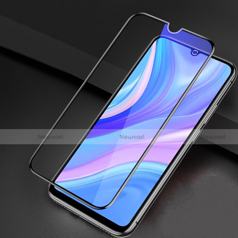Ultra Clear Anti Blue Light Full Screen Protector Tempered Glass for Huawei Enjoy 10S Black