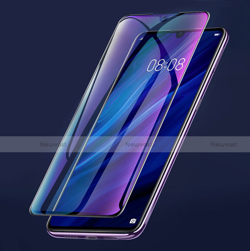 Ultra Clear Anti Blue Light Full Screen Protector Tempered Glass for Huawei Enjoy 20 Pro 5G Black