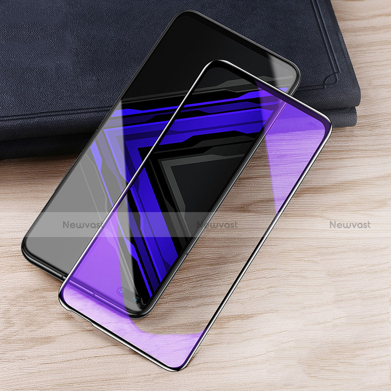 Ultra Clear Anti Blue Light Full Screen Protector Tempered Glass for Huawei Honor Play4 Pro 5G Black