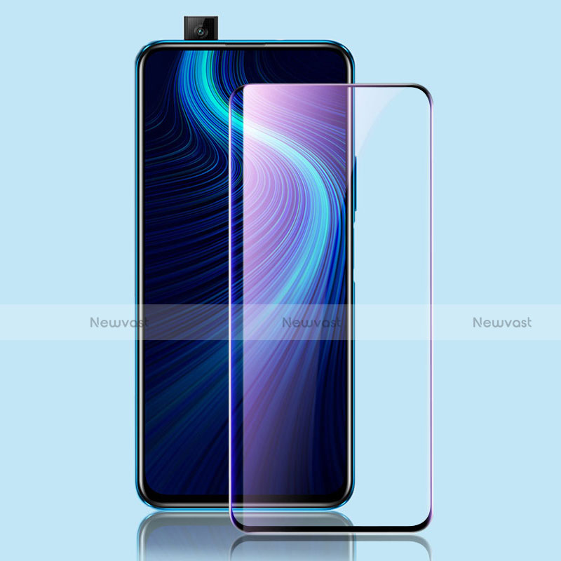 Ultra Clear Anti Blue Light Full Screen Protector Tempered Glass for Huawei Honor X10 5G Black