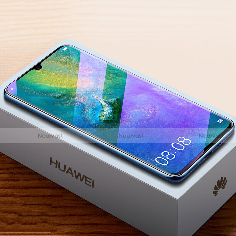 Ultra Clear Anti Blue Light Full Screen Protector Tempered Glass for Huawei Mate 20 X 5G Black