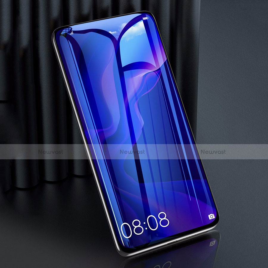 Ultra Clear Anti Blue Light Full Screen Protector Tempered Glass for Huawei Nova 7i Black