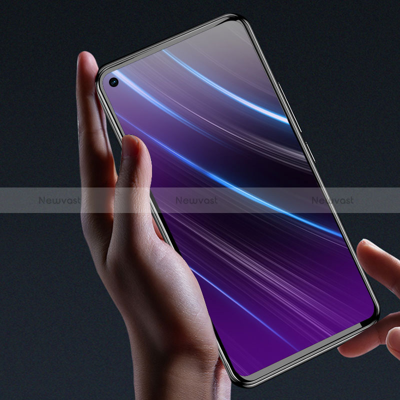 Ultra Clear Anti Blue Light Full Screen Protector Tempered Glass for Oppo Find X3 5G Black