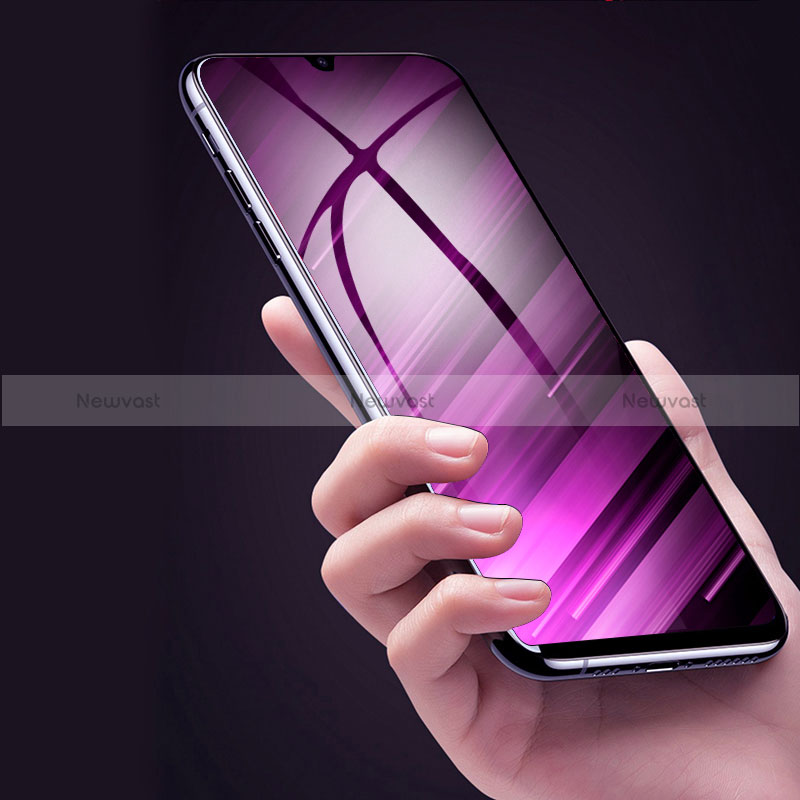 Ultra Clear Anti Blue Light Full Screen Protector Tempered Glass for Samsung Galaxy M04 Black