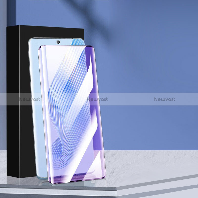 Ultra Clear Anti Blue Light Full Screen Protector Tempered Glass for Xiaomi Mi 13 Ultra 5G Black