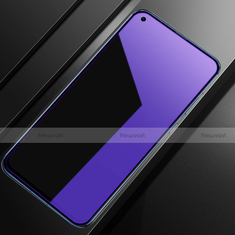 Ultra Clear Anti Blue Light Full Screen Protector Tempered Glass for Xiaomi Redmi Note 9 Black