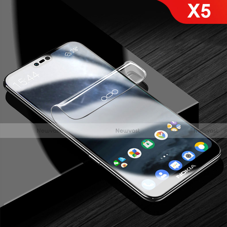 Ultra Clear Full Screen Protector Film for Nokia X5 Clear