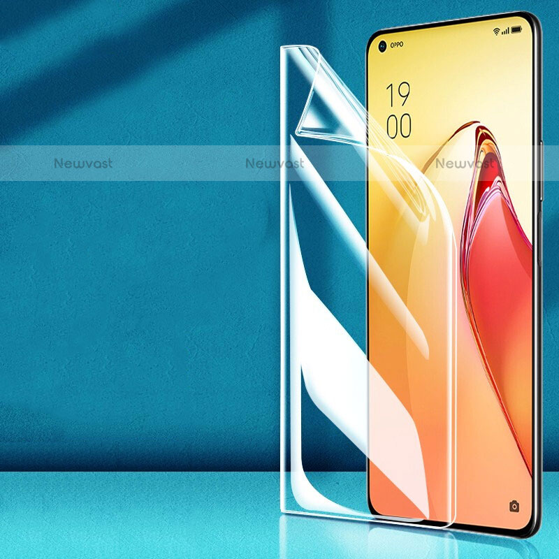 Ultra Clear Full Screen Protector Film for Oppo A93 5G Clear