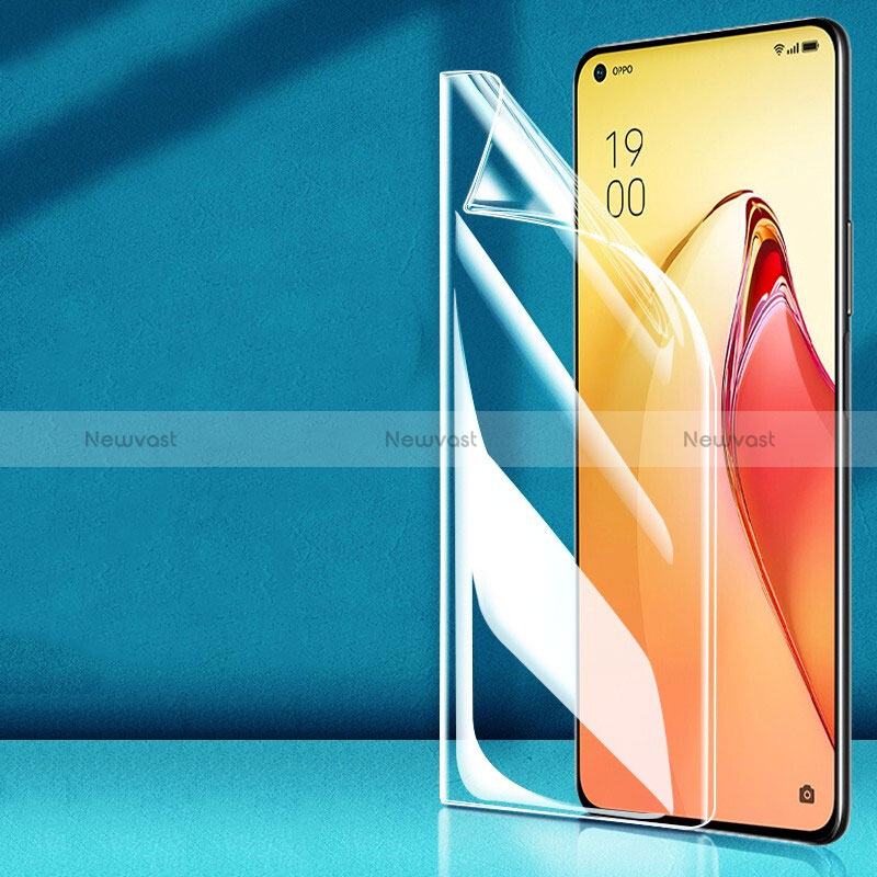 Ultra Clear Full Screen Protector Film for Oppo A96 4G Clear