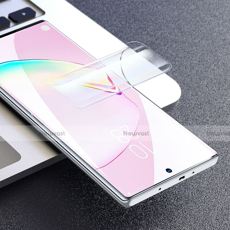 Ultra Clear Full Screen Protector Film for Samsung Galaxy Note 10 Plus 5G Clear