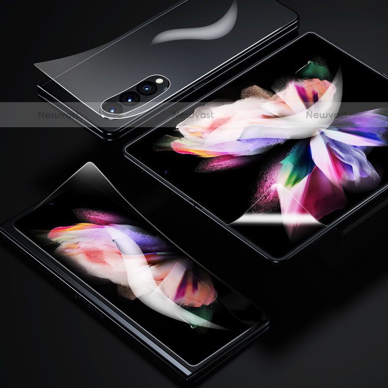 Ultra Clear Full Screen Protector Film for Samsung Galaxy Z Fold3 5G Clear