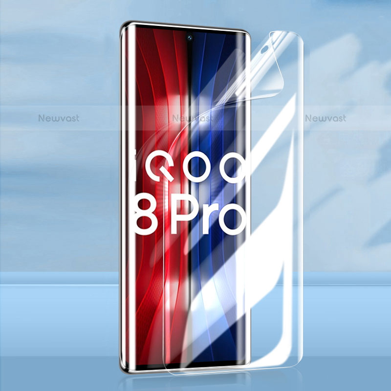 Ultra Clear Full Screen Protector Film for Vivo iQOO 8 Pro 5G Clear