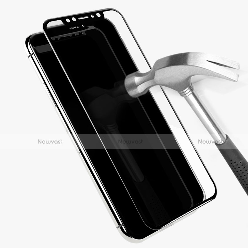 Ultra Clear Full Screen Protector Tempered Glass C01 for Apple iPhone Xs Black