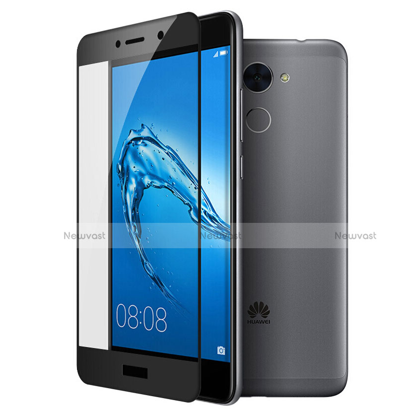 Ultra Clear Full Screen Protector Tempered Glass F01 for Huawei Enjoy 7 Plus Black