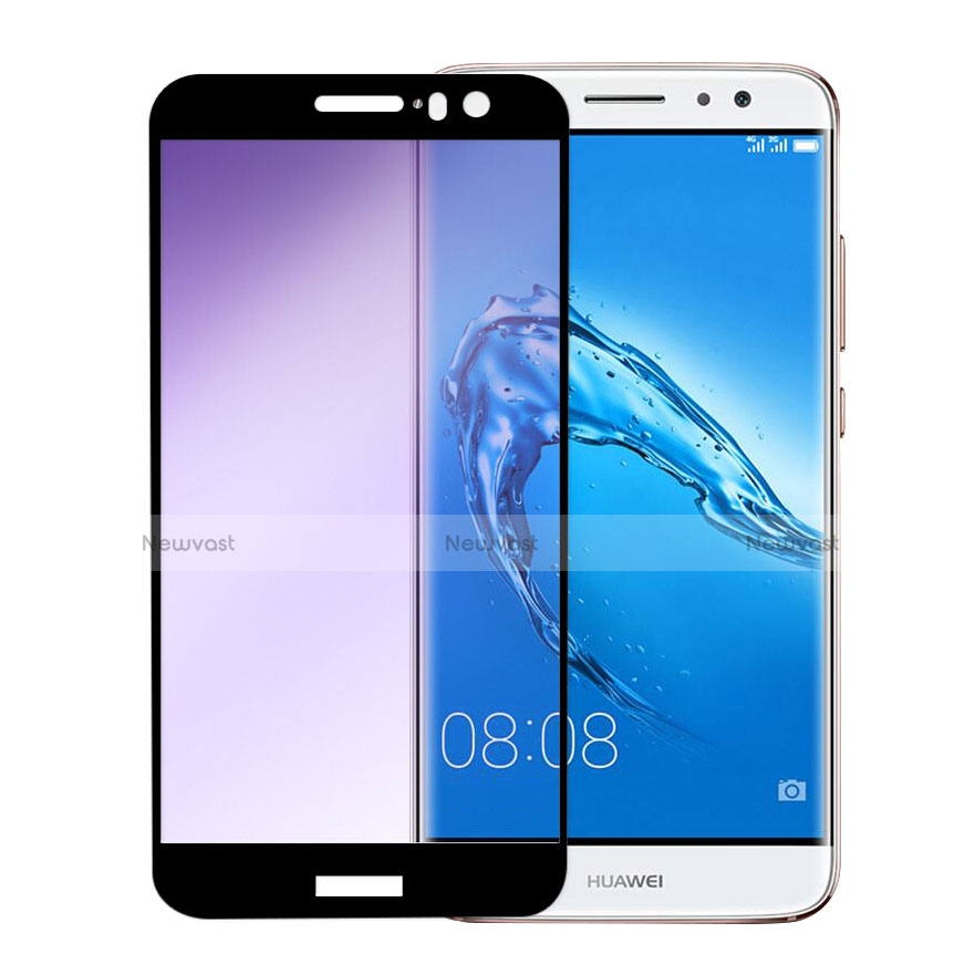 Ultra Clear Full Screen Protector Tempered Glass F01 for Huawei G9 Plus Black