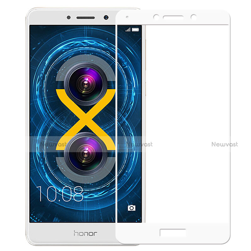 Ultra Clear Full Screen Protector Tempered Glass F01 for Huawei Honor 6X Pro White