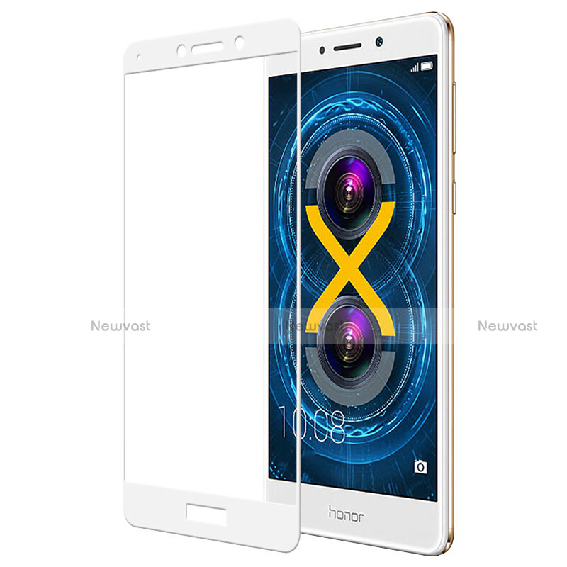 Ultra Clear Full Screen Protector Tempered Glass F01 for Huawei Honor 6X Pro White