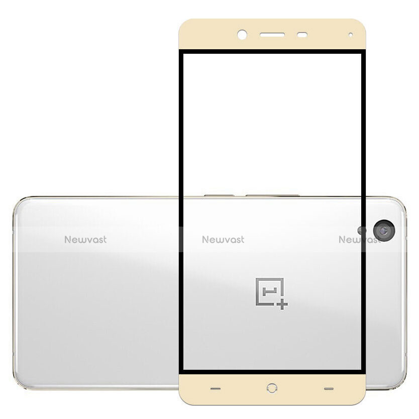 Ultra Clear Full Screen Protector Tempered Glass F01 for OnePlus X Gold