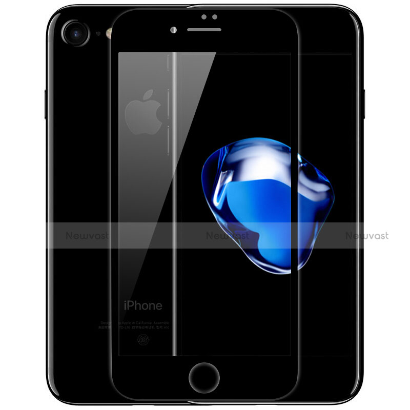 Ultra Clear Full Screen Protector Tempered Glass F02 for Apple iPhone SE3 2022 Black