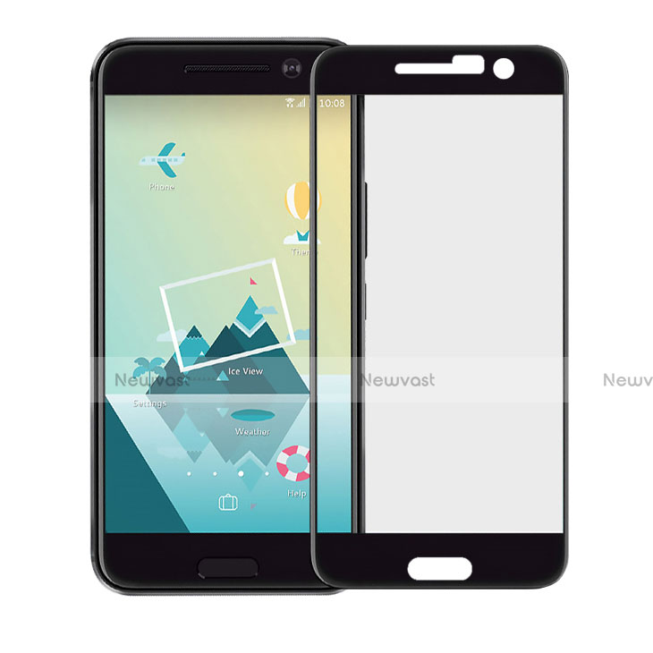 Ultra Clear Full Screen Protector Tempered Glass F02 for HTC 10 One M10 Black